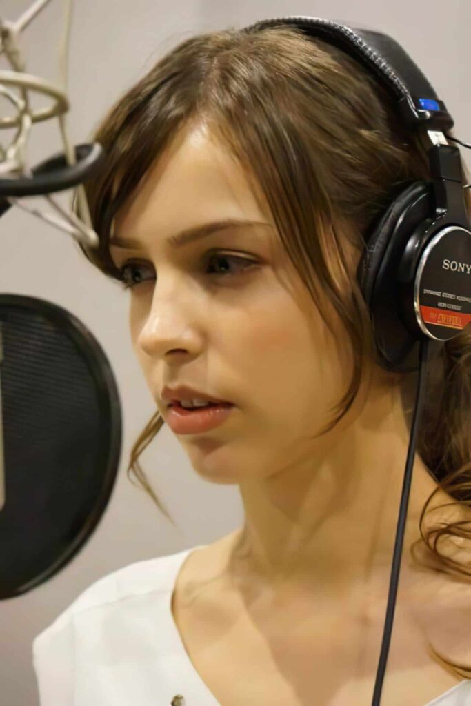 stefanie joosten headphones enlarged