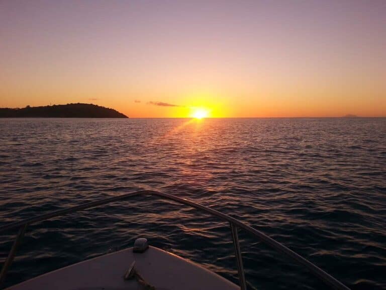 view from a boat