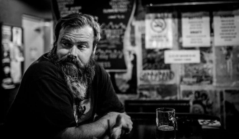 man with very large beard