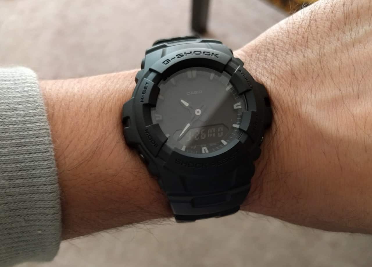 Casio G-Shock Black Out Series G100BB-1A Watch Review