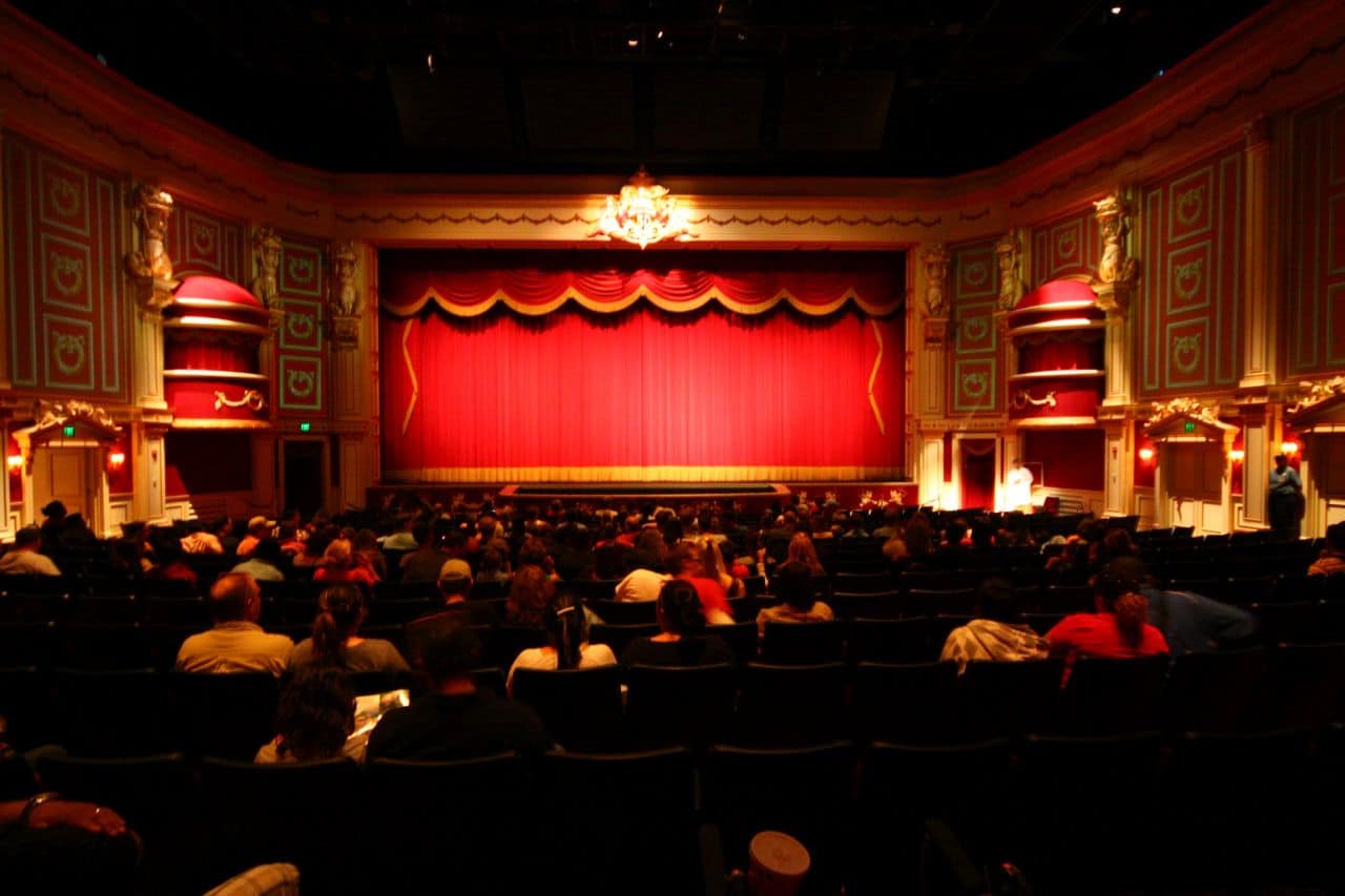 large indoor theater