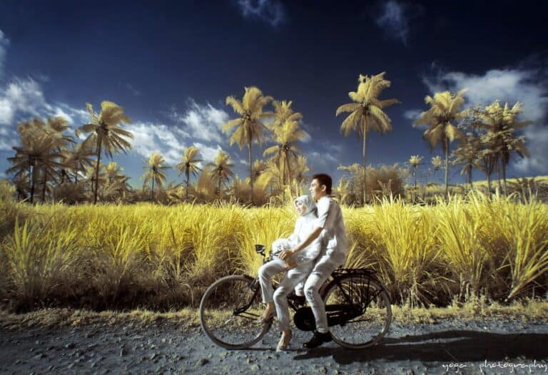 malang on bicycle