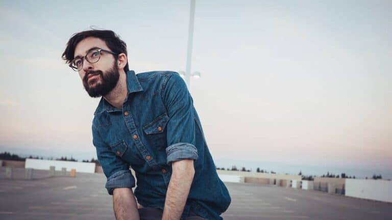 man being handsome