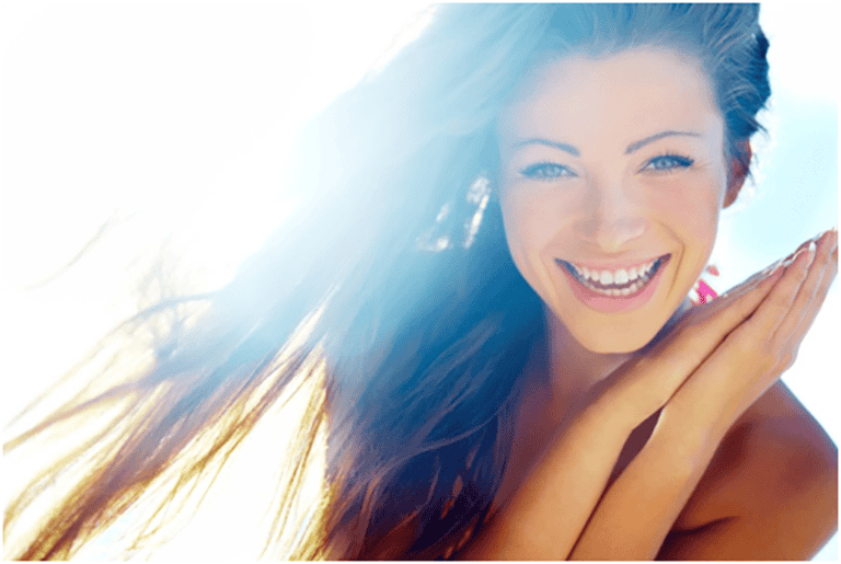 smiling woman
