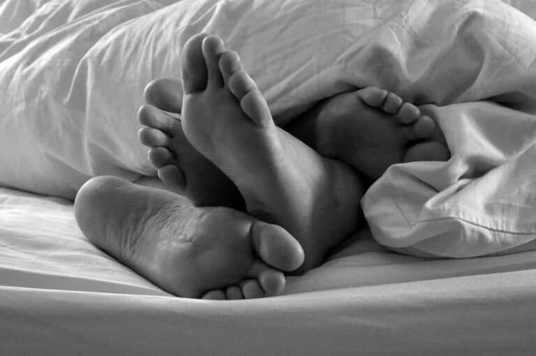 couple in bed