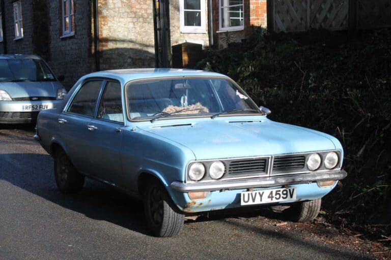 old junky car