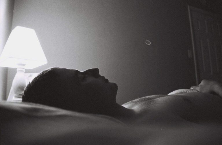 sleeping man