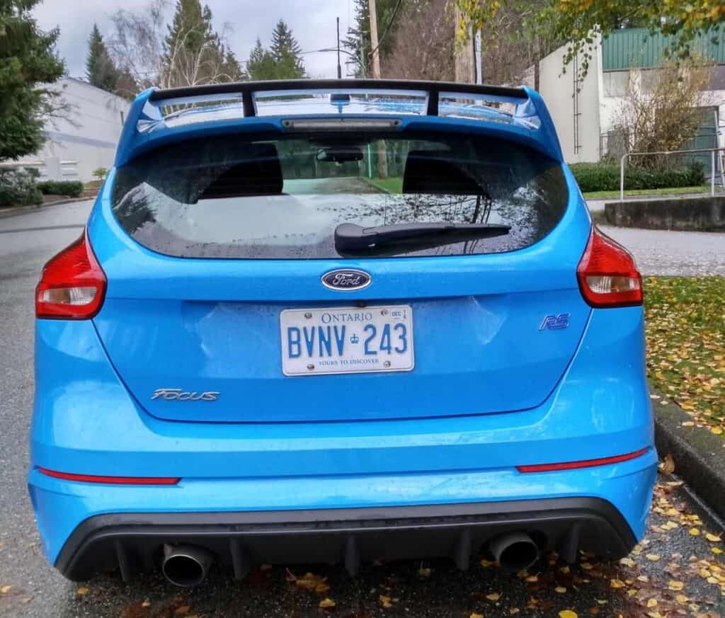 2017 Ford Focus RS Review 4