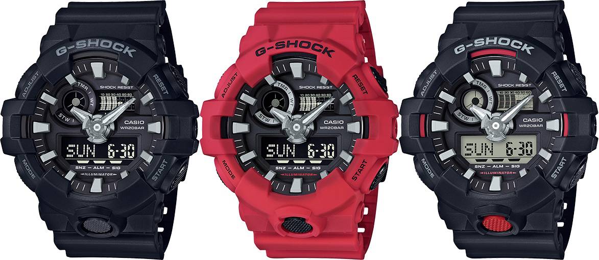 G Shock GA700 Watches