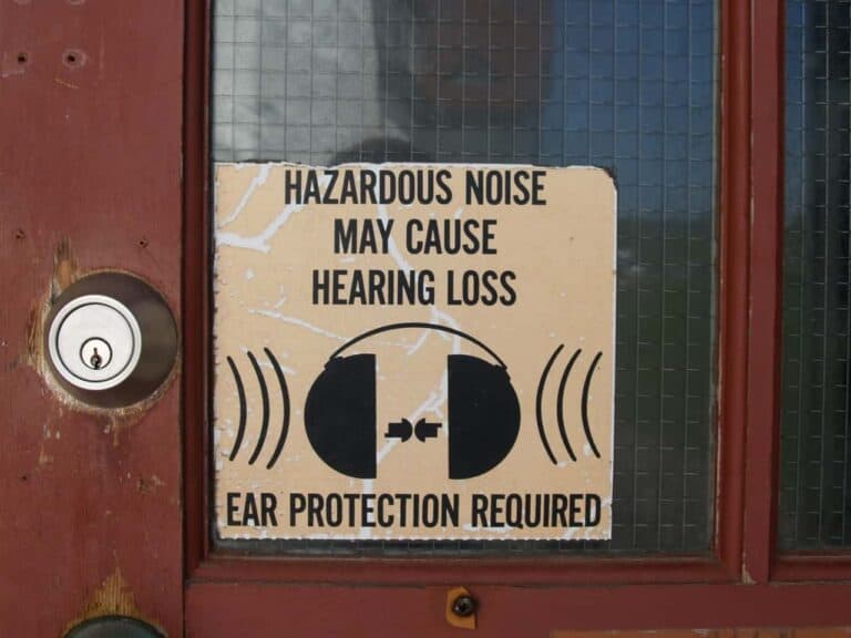 hearing protection required