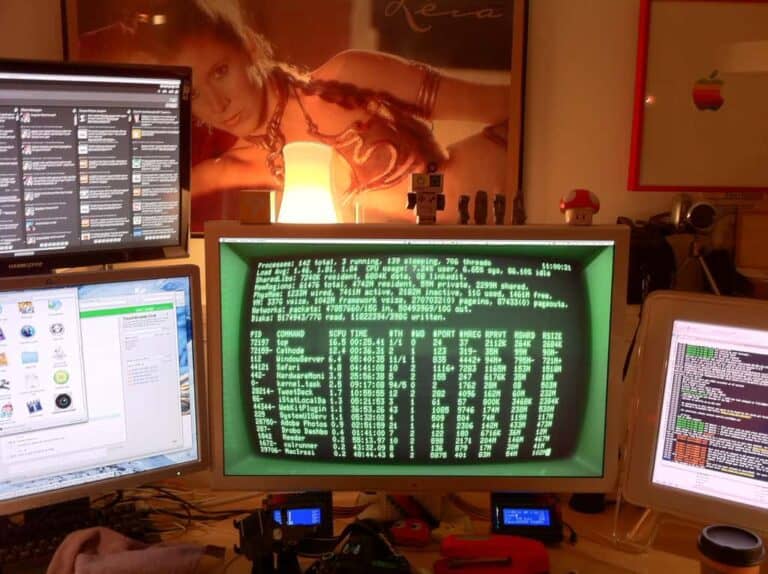 using old terminal