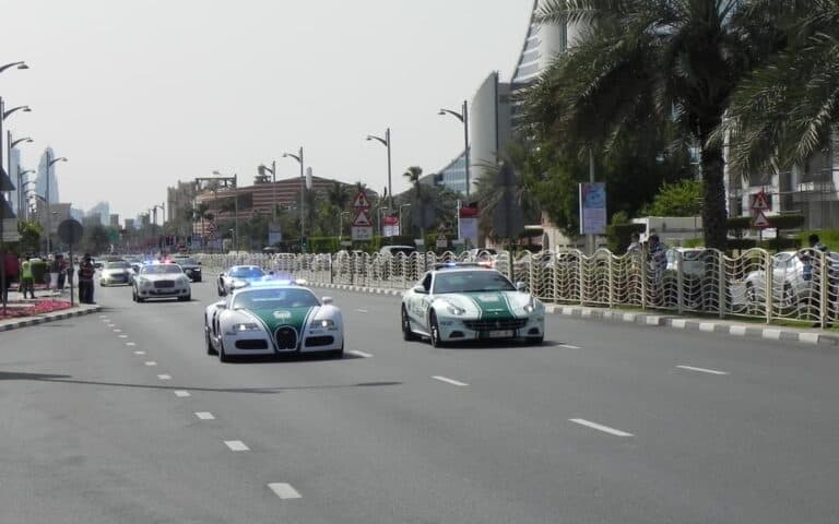 fancy police cars