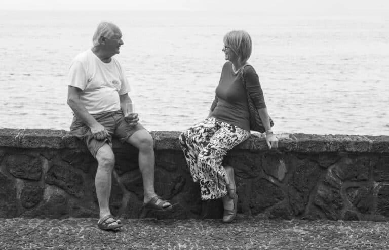 happy retired couple