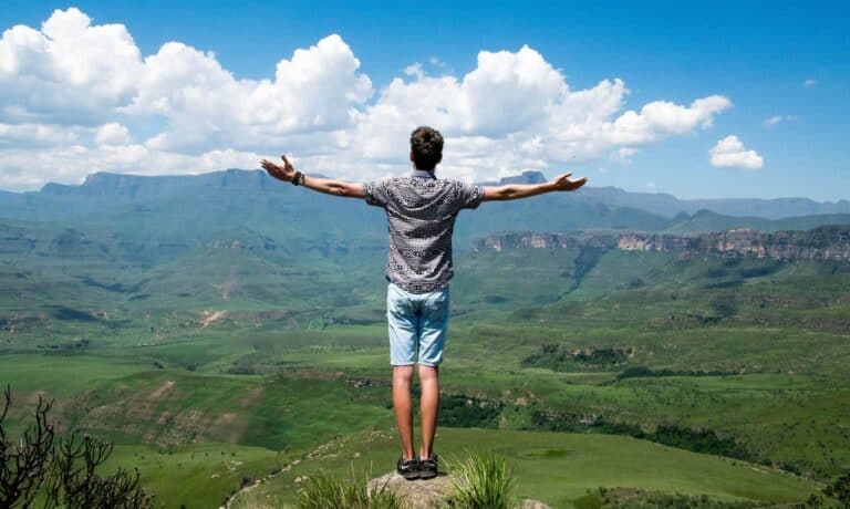 landscape nature africa boy