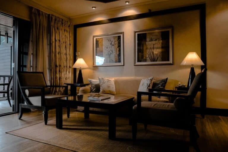 cozy sitting room