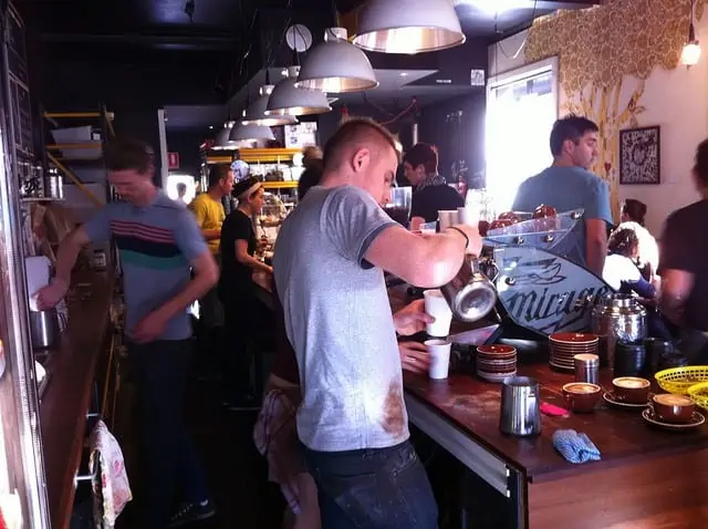 Canberra’s Best Cafés 3 man pouring coffee