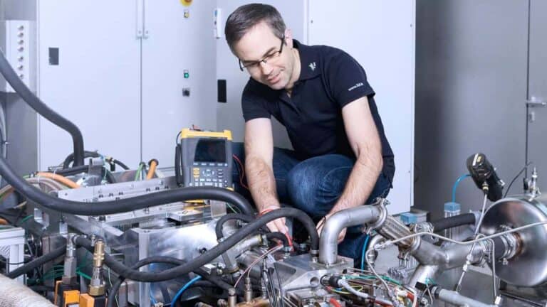 engineer man working