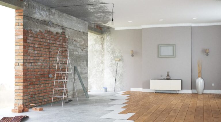 home being renovated