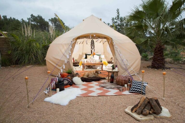 boutique camping luna bell tent review 2