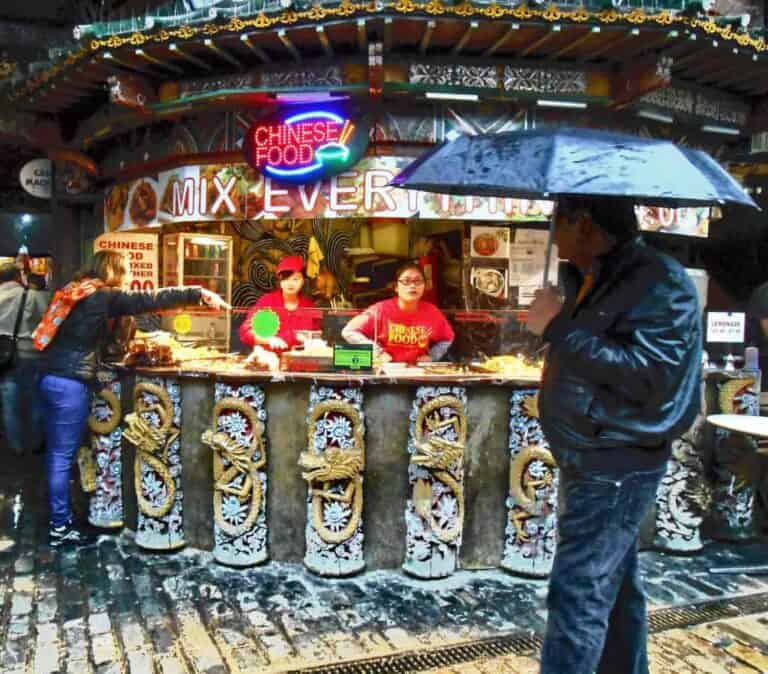 chinese food stall