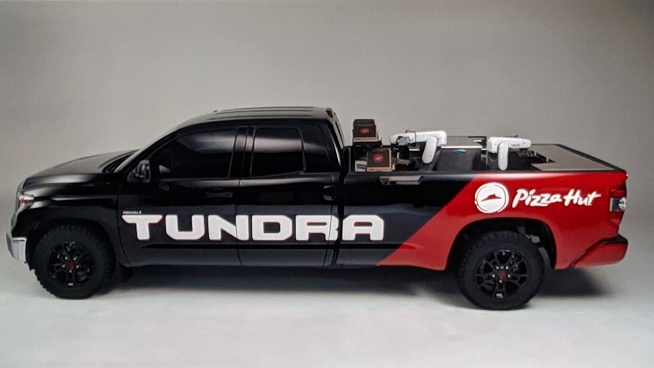 Toyota Tundra Pizza Truck 1