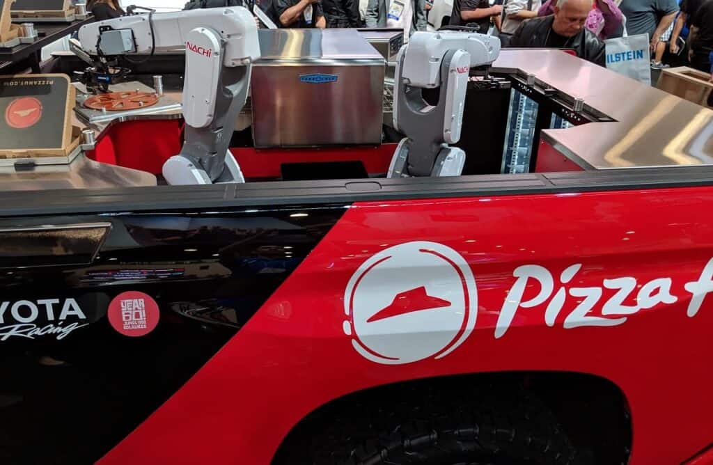 Trail Trek Tour: Toyota TRD Pro Day 1 @ SEMA 8 Toyota Tundra Pizza Truck 3
