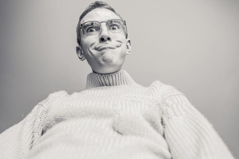 nerd man glasses