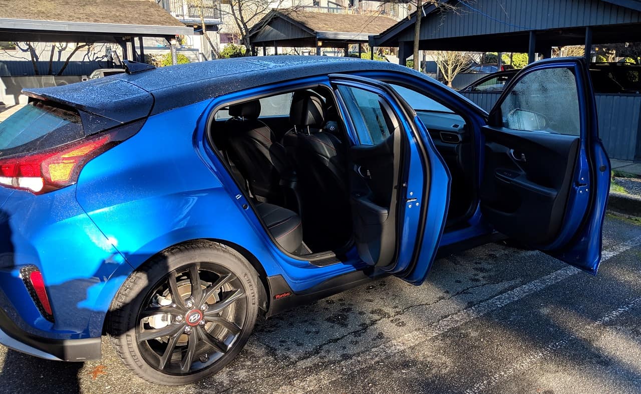 Asymmetrically Fun - 2019 Hyundai Veloster Review 8 2019 Hyundai Veloster Review 6