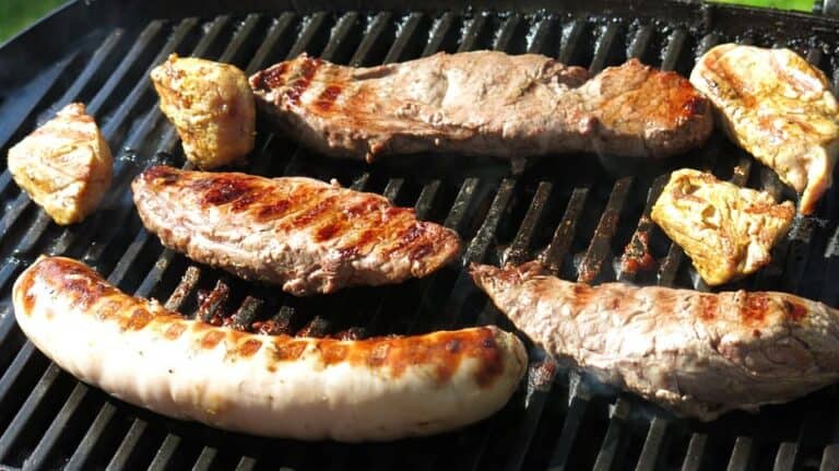 grilled meat bbq