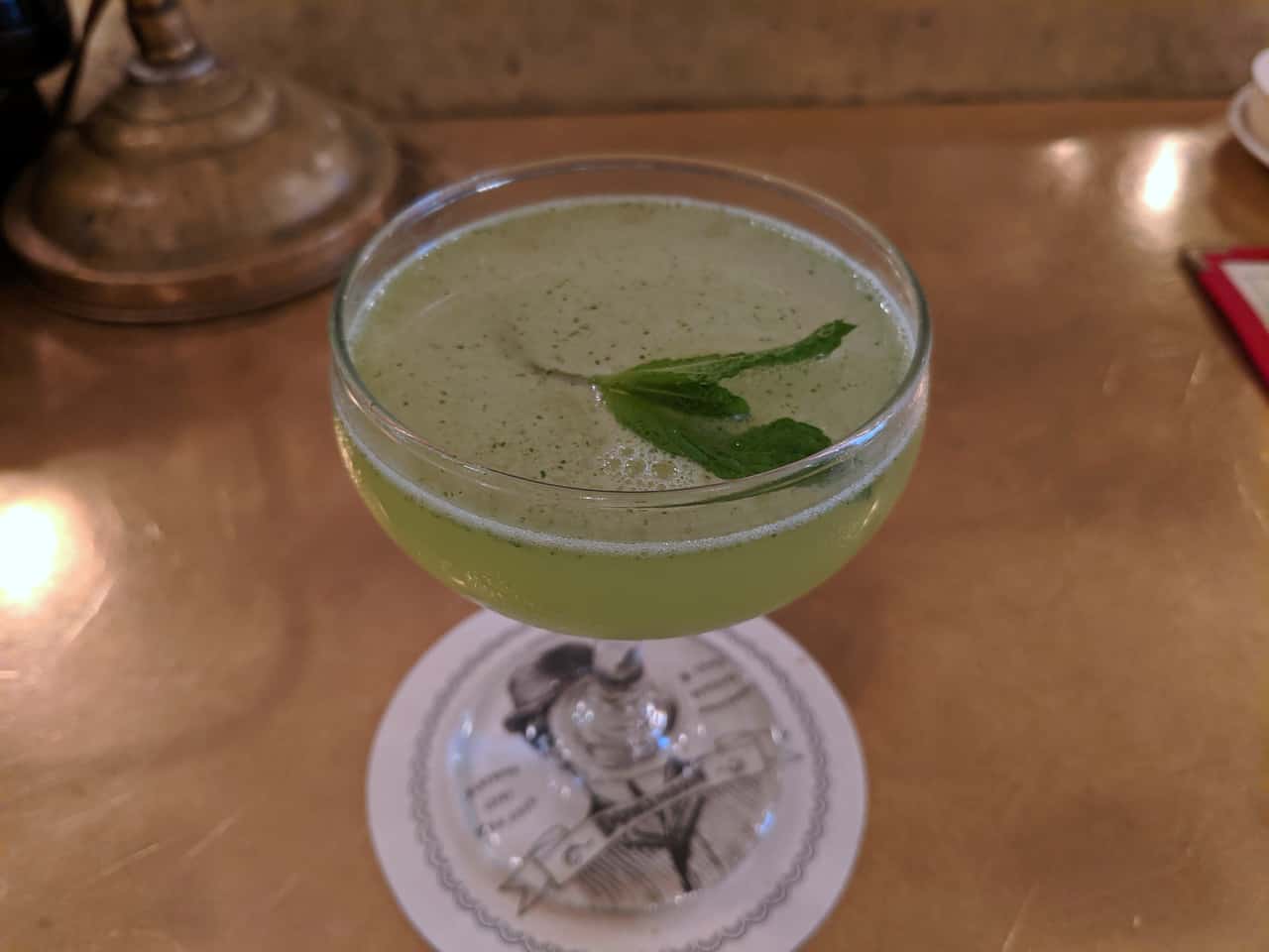 Dominion Square Tavern Review - Best Cocktails in Montreal, Part 1 2 Dominion Square Tavern review of mint & gin