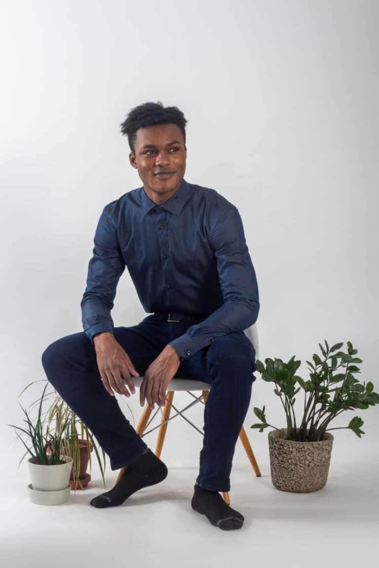 elementpure SHIRT dark dots chair 3919