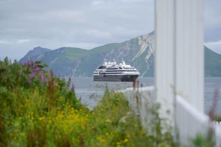 large cruise ship water