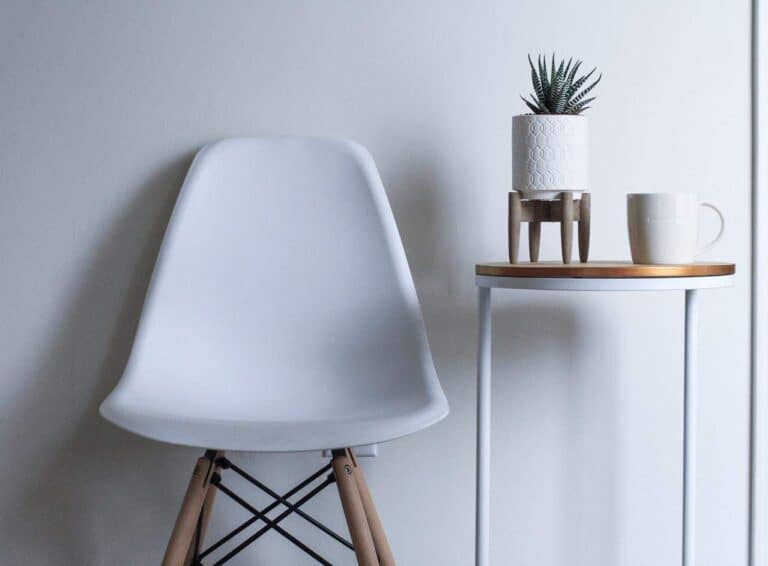 nice white chair