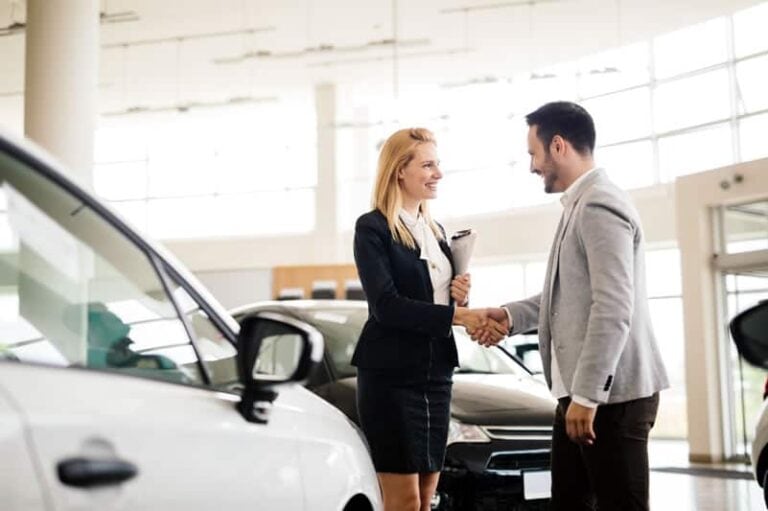 car showroom