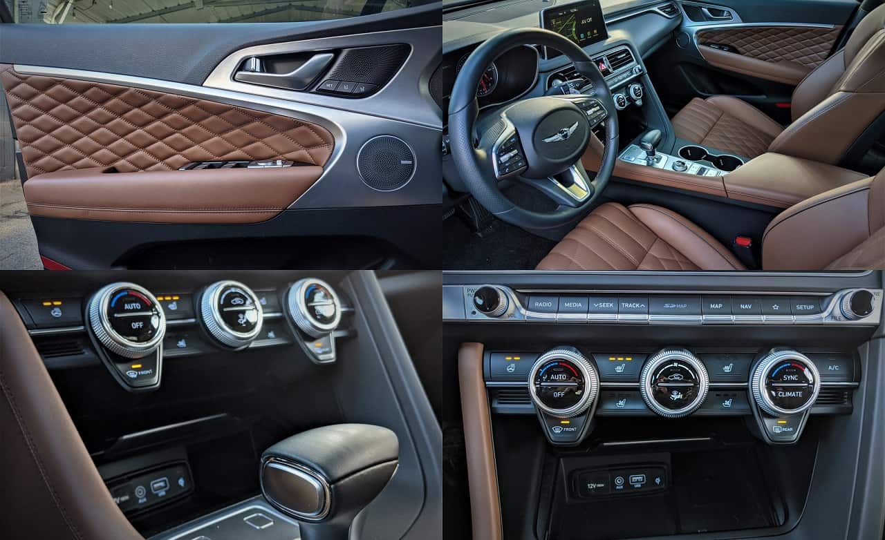 2020 Genesis G70 3.3T Review: A Real Rival To The Europeans 6 2020 Genesis G70 Interior