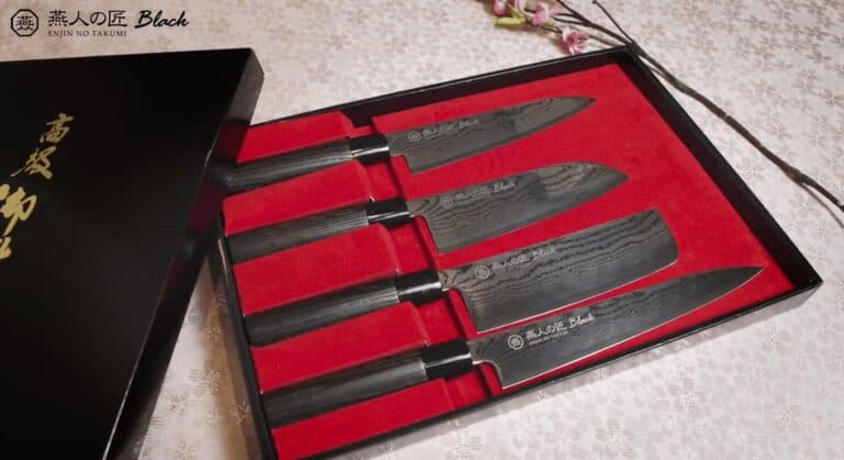 japanese damascus steel kitchen knives