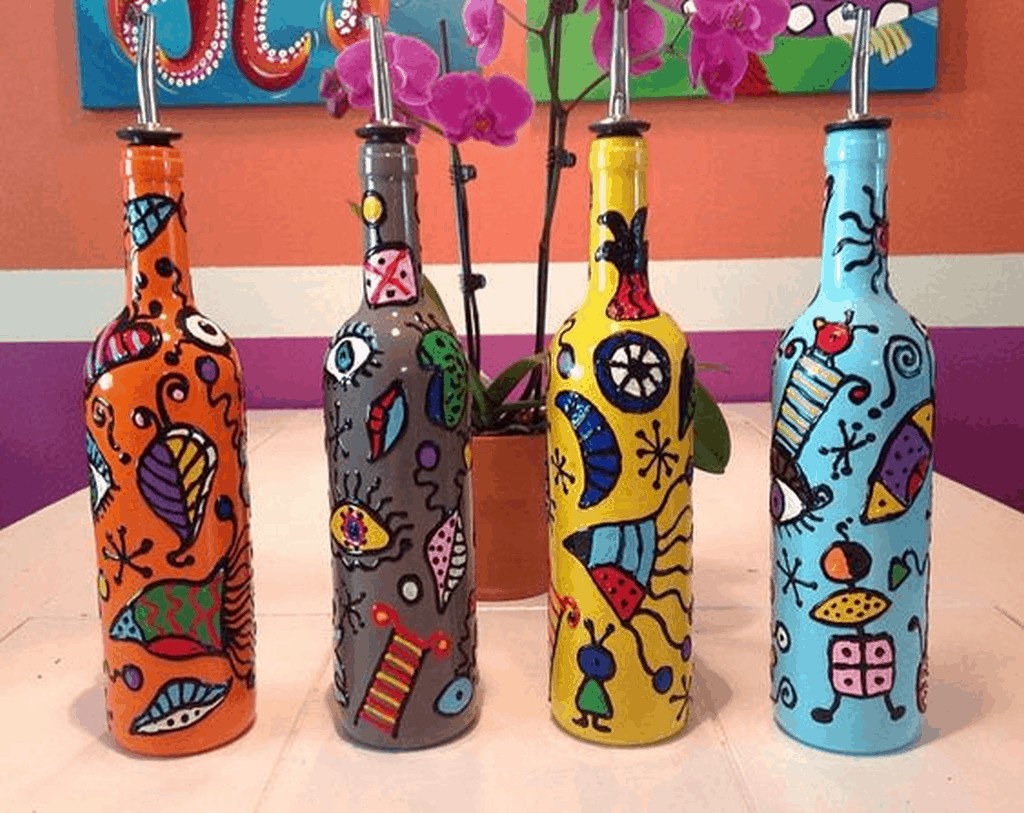 Top 4 Bottle Craft Ideas 1 bottle crafts