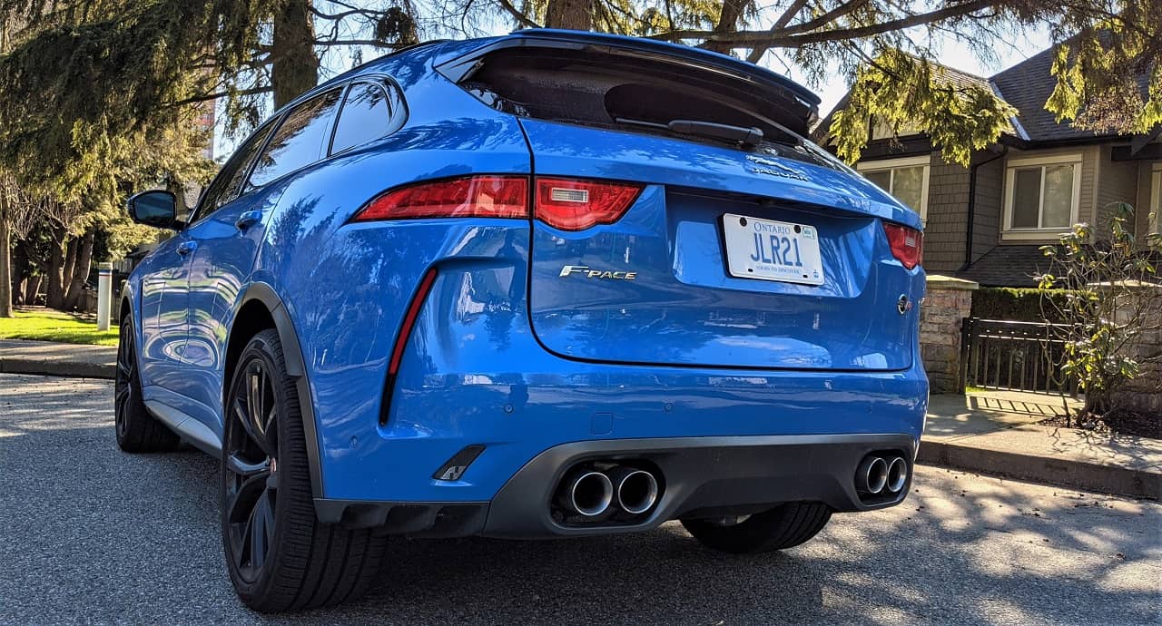 2020 Jaguar F-Pace SVR Review: Not Your Average Grocery-Getter 4 2020 Jaguar F Pace SVR Review 5