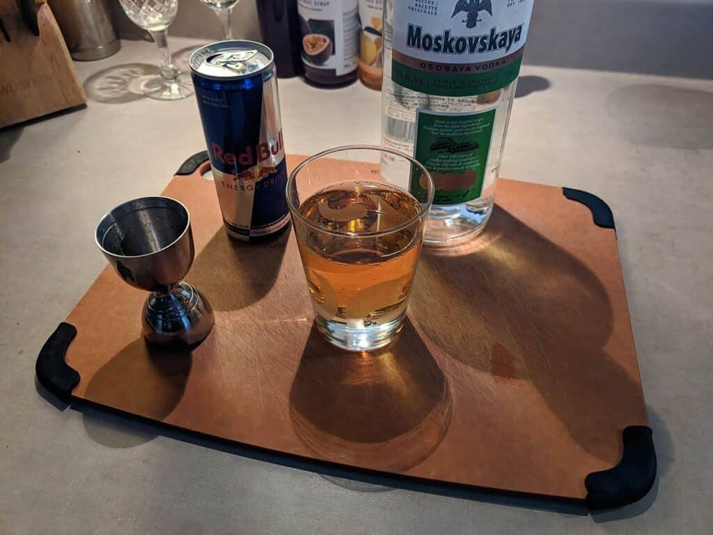 Vodka Redbull Mixed Drink, Or Cocktail?