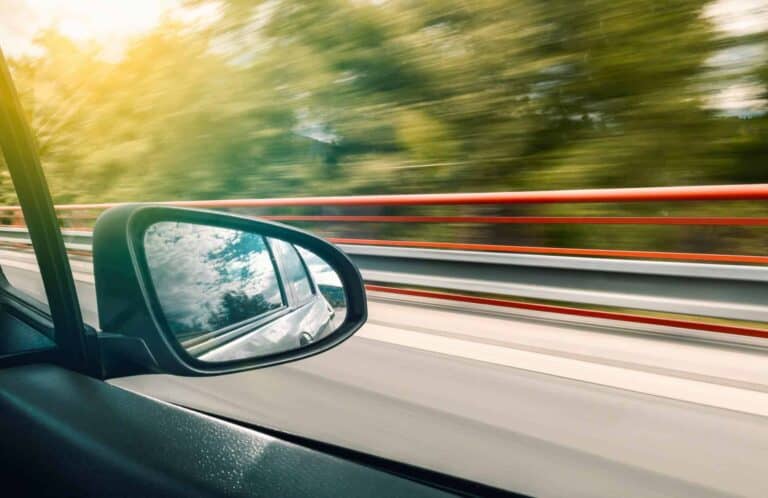 car driving fast