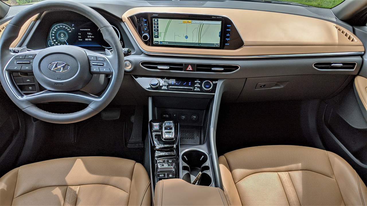 2020 Hyundai Sonata interior