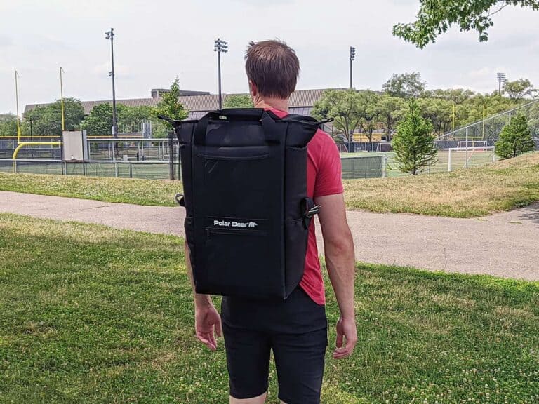 polar bear backpack cooler