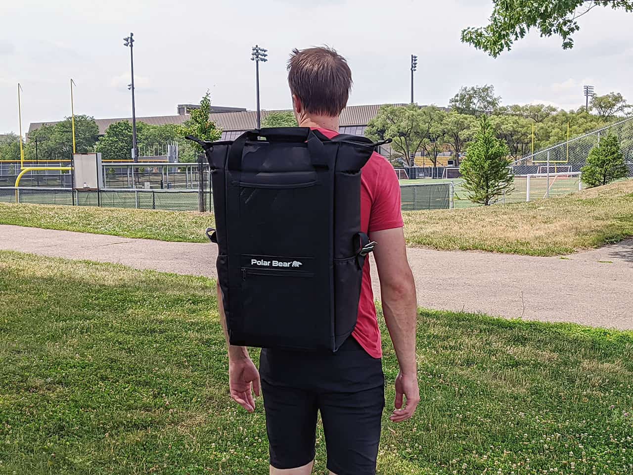 Polar shop backpack cooler