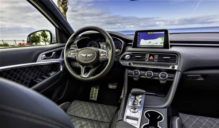 2021 Genesis G70 Interior