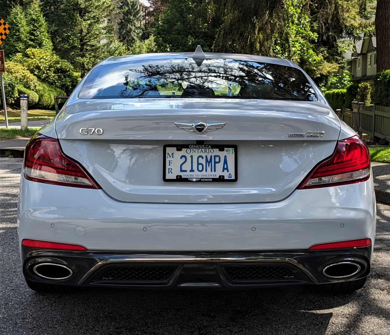 2021 Genesis G70 Sport Review: The Best Sport Sedan For The Money? 7 2021 Genesis G70 Sport 4