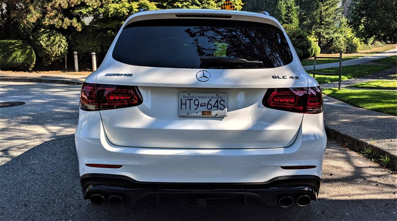 2020 Mercedes-AMG GLC 43 4MATIC Review 7 GLC 43 Rear