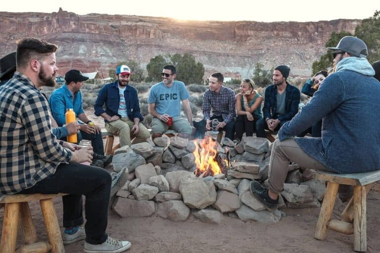 camping friends group