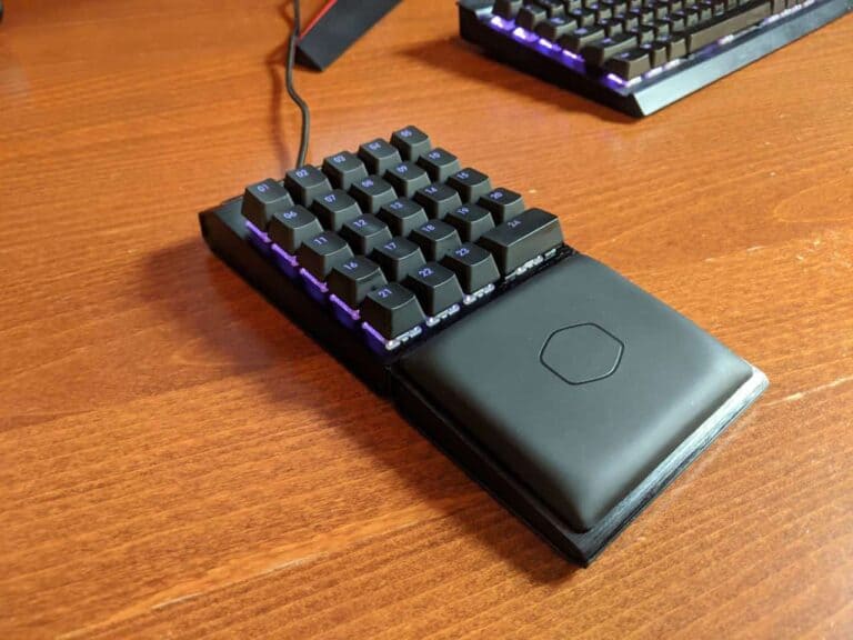 cooler master controlpad on desk
