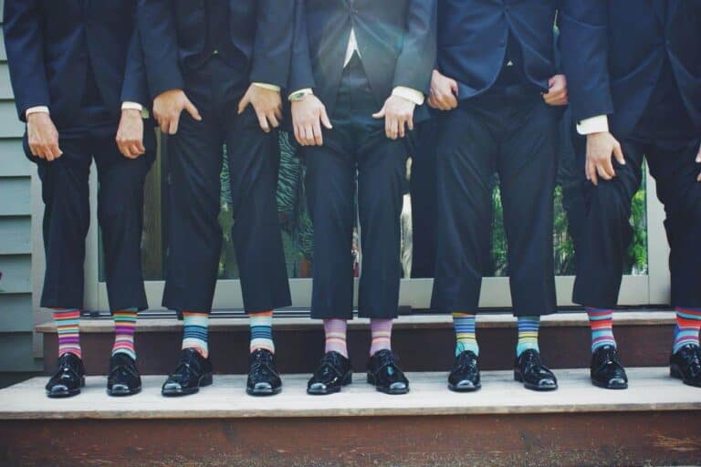 men with socks