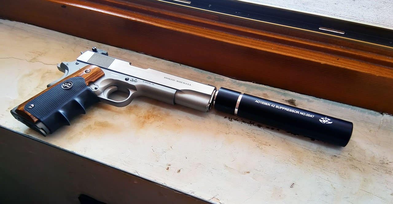 Someone Made Agent 47's Silverballer .45ACP Handgun from Hitman 7 hitman silverballer
